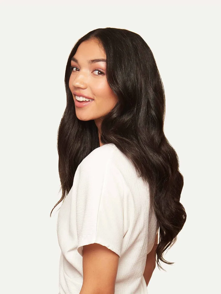 Tape-In Echthaar Extensions – Unani Bark · 3A
