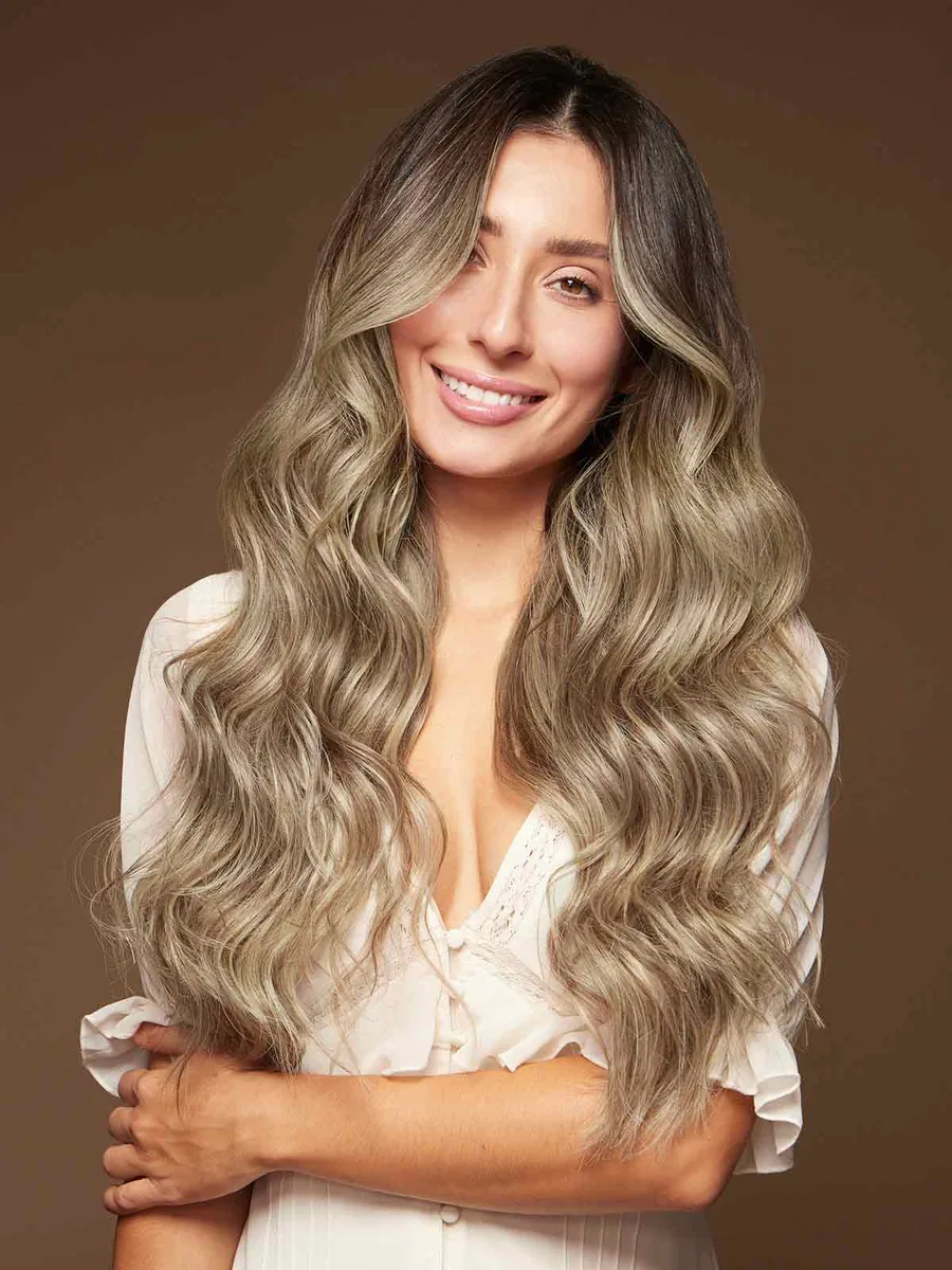 Tape-In Echthaar Extensions Unani Mist – Echthaar Extensions kaufen bei UNANI